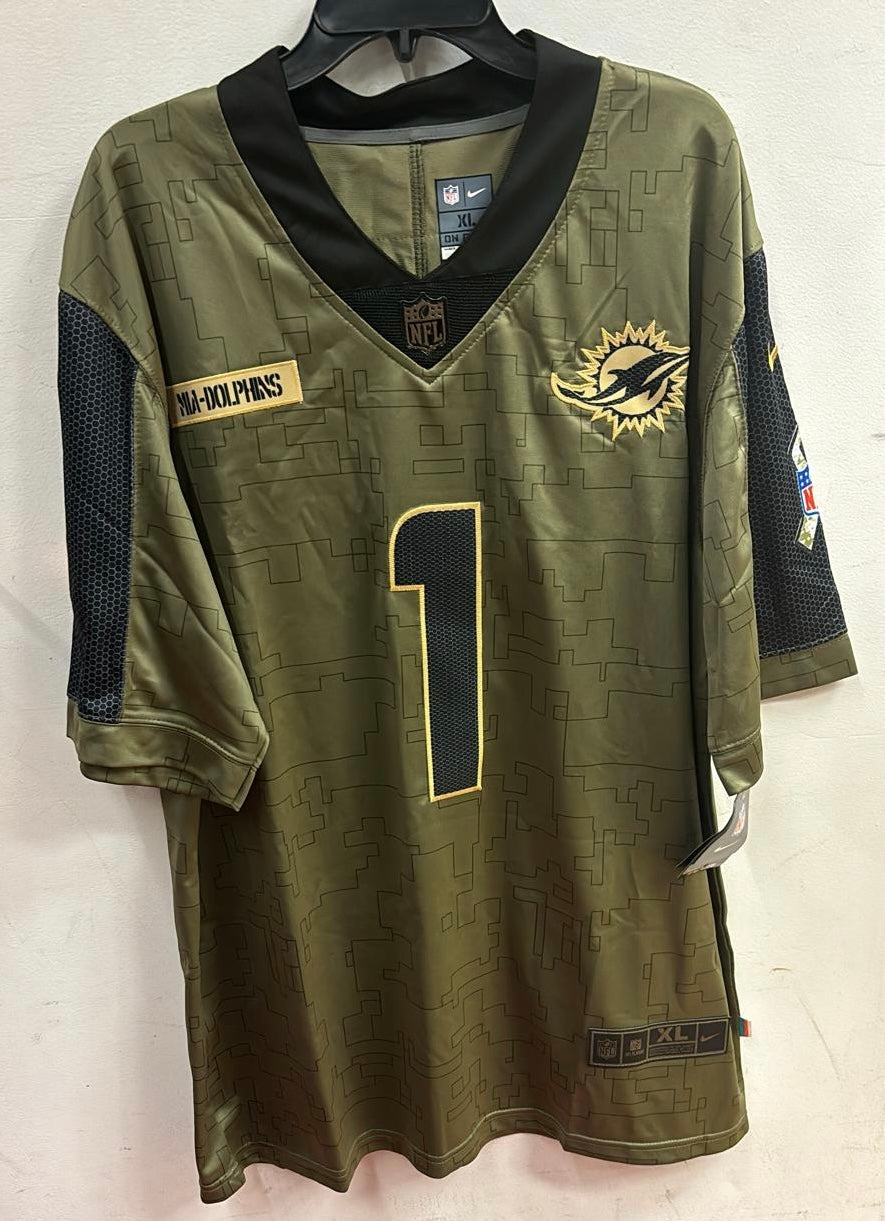 Tua Tagovailoa Miami Dolphins military salute to service product image 2