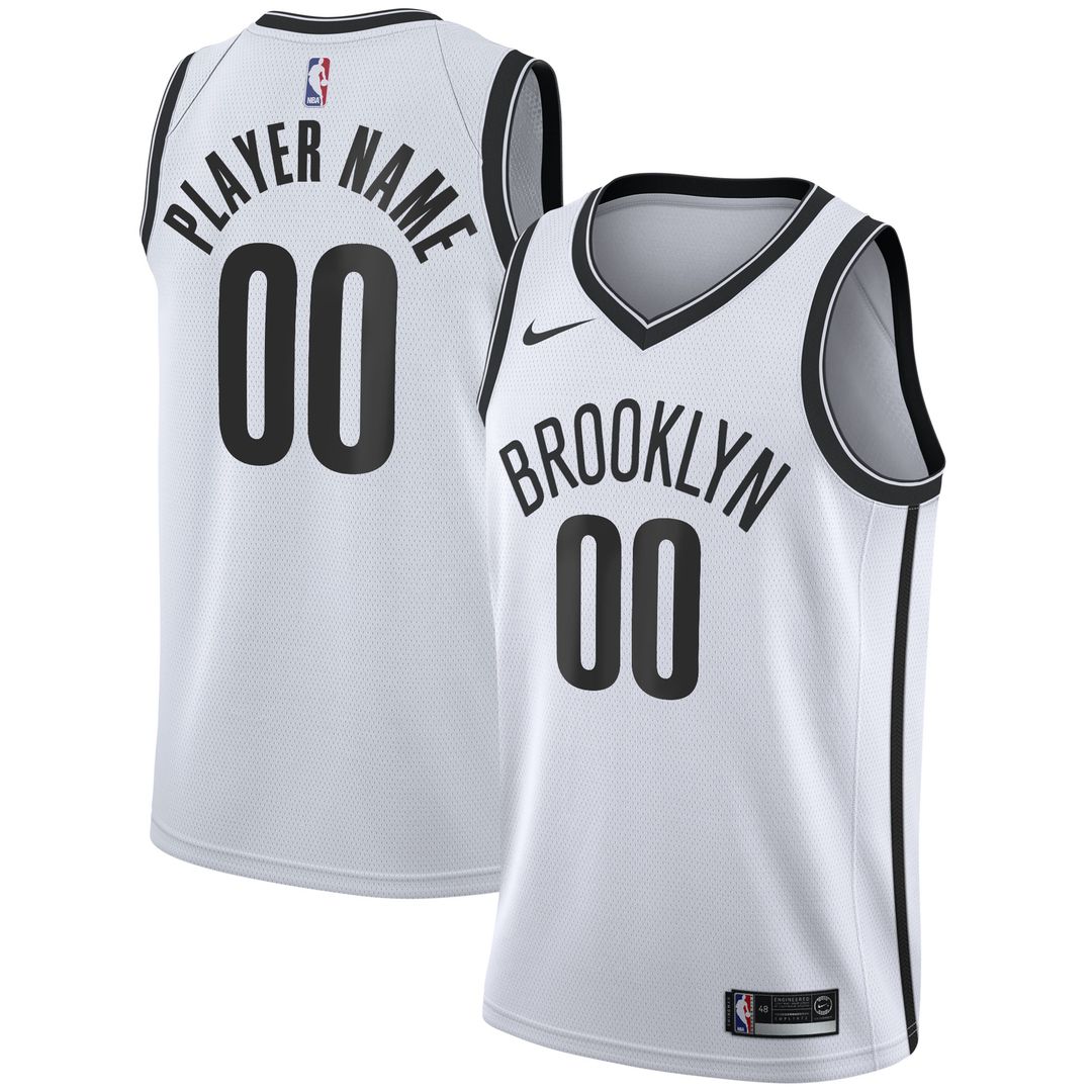 Brooklyn Nets Nike 2020/21 Swingman Custom Jersey - Icon product image 7