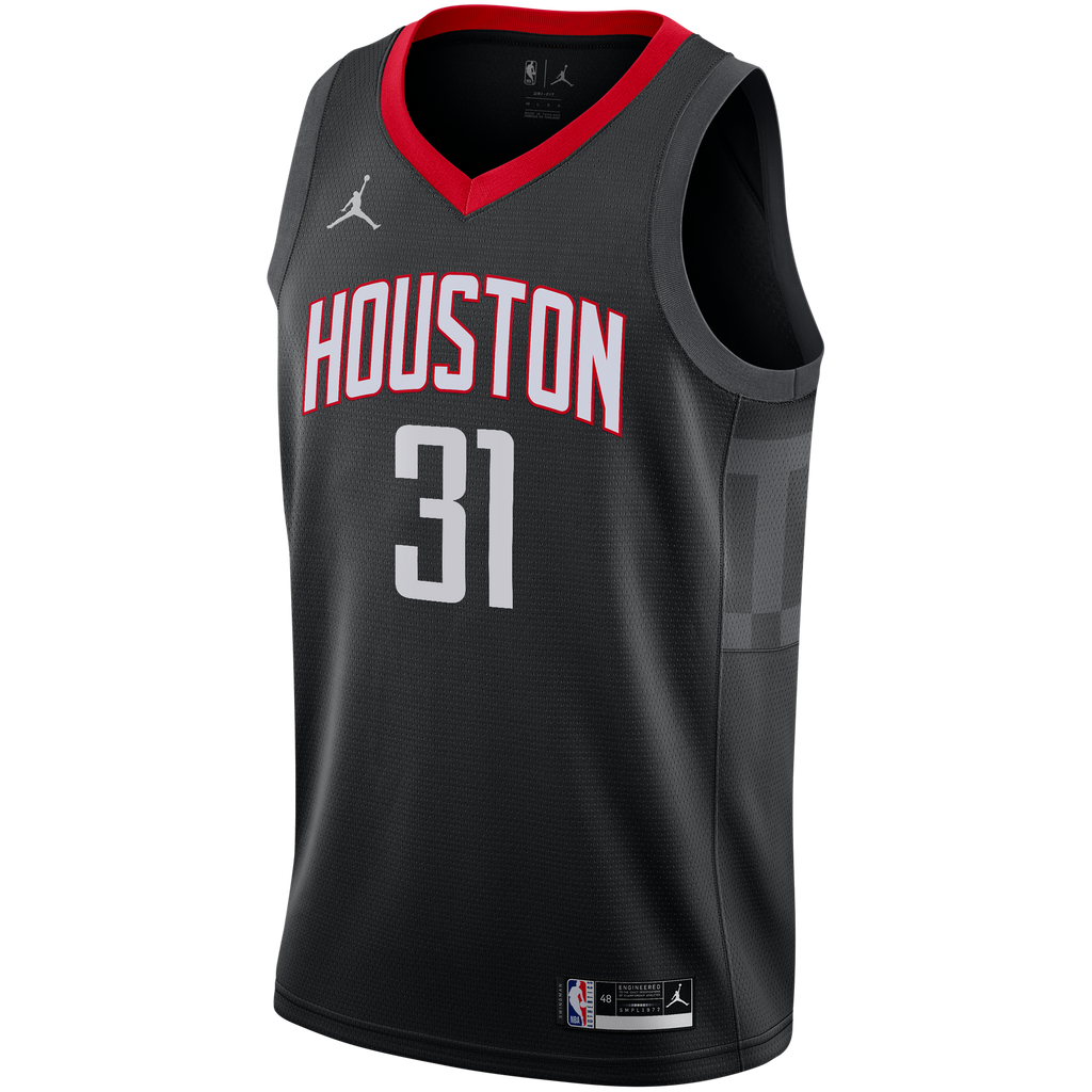 Bogdan Bogdanović Houston Rockets Statement Edition Swingman Jersey - Black - Youth product image 3, provided for visual
