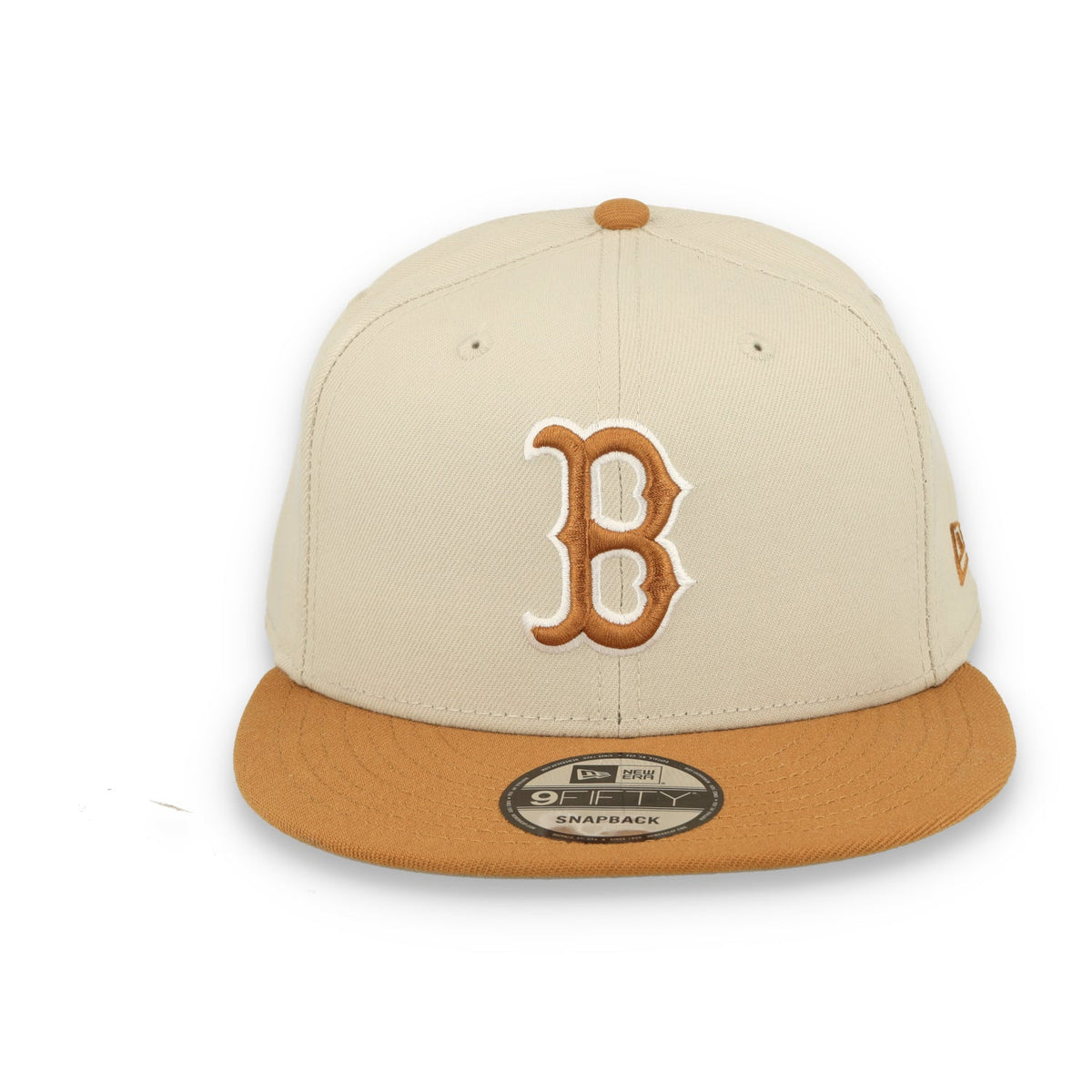 New Era Boston Red Sox Color Pack 9FIFTY Snapback Hat-Stone/Light Bronze product image 1, provided for visual reference and