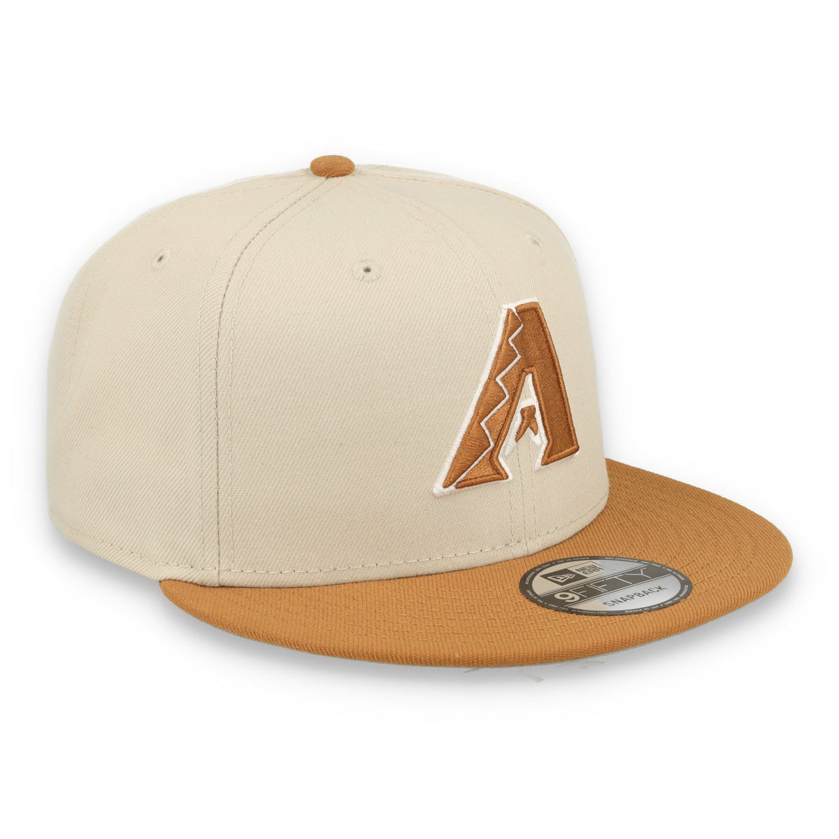 New Era Arizona DiamondBack Color Pack 9FIFTY Snapback Hat-Stone/Light Bronze product image 6, provided for visual reference