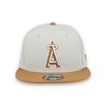New Era Los Angeles Angels Color Pack 9FIFTY Snapback Hat-Stone/Light Bronze product image 1, provided for visual reference