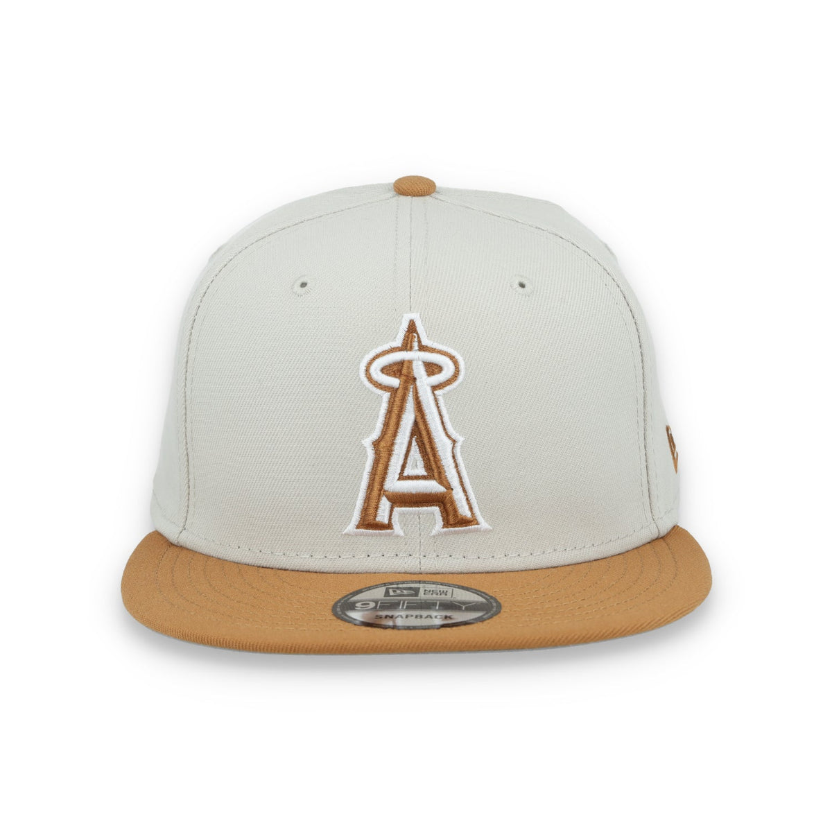 New Era Los Angeles Angels Color Pack 9FIFTY Snapback Hat-Stone/Light Bronze product image 1, provided for visual reference
