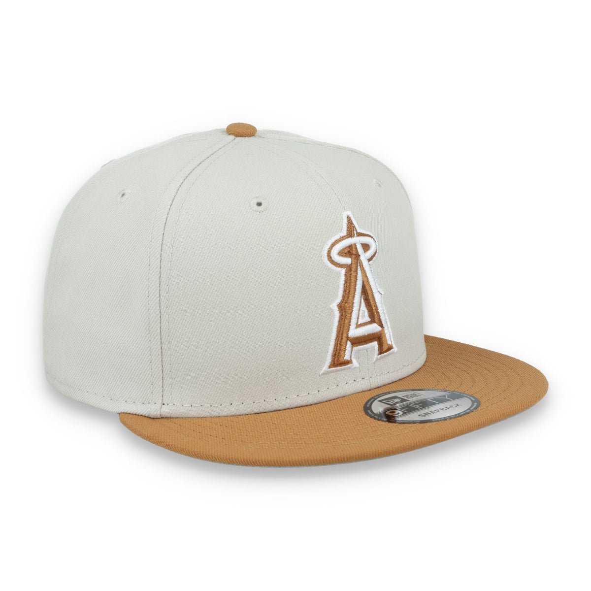 New Era Los Angeles Angels Color Pack 9FIFTY Snapback Hat-Stone/Light Bronze product image 6, provided for visual reference