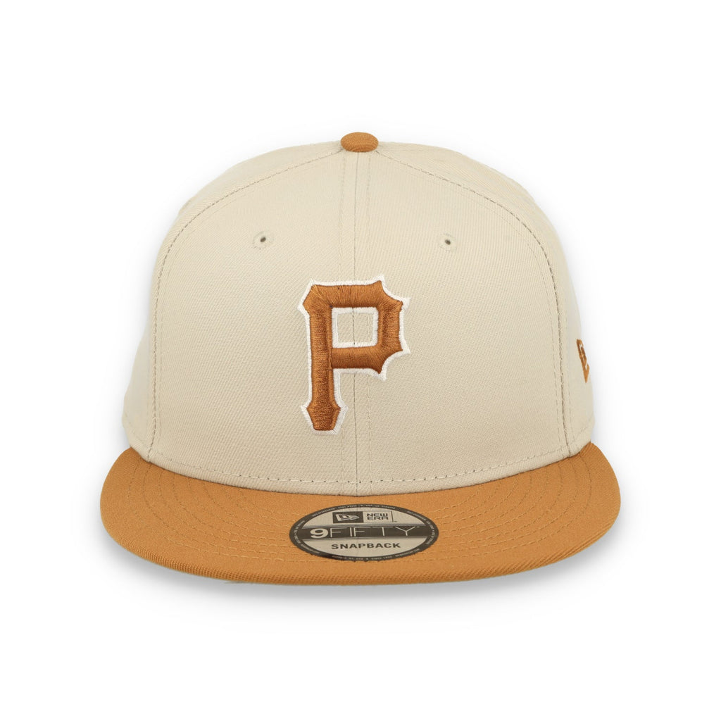 New Era Pittsburg Pirates Color Pack 9FIFTY Snapback Hat-Stone/Light Bronze product image 1, provided for visual reference