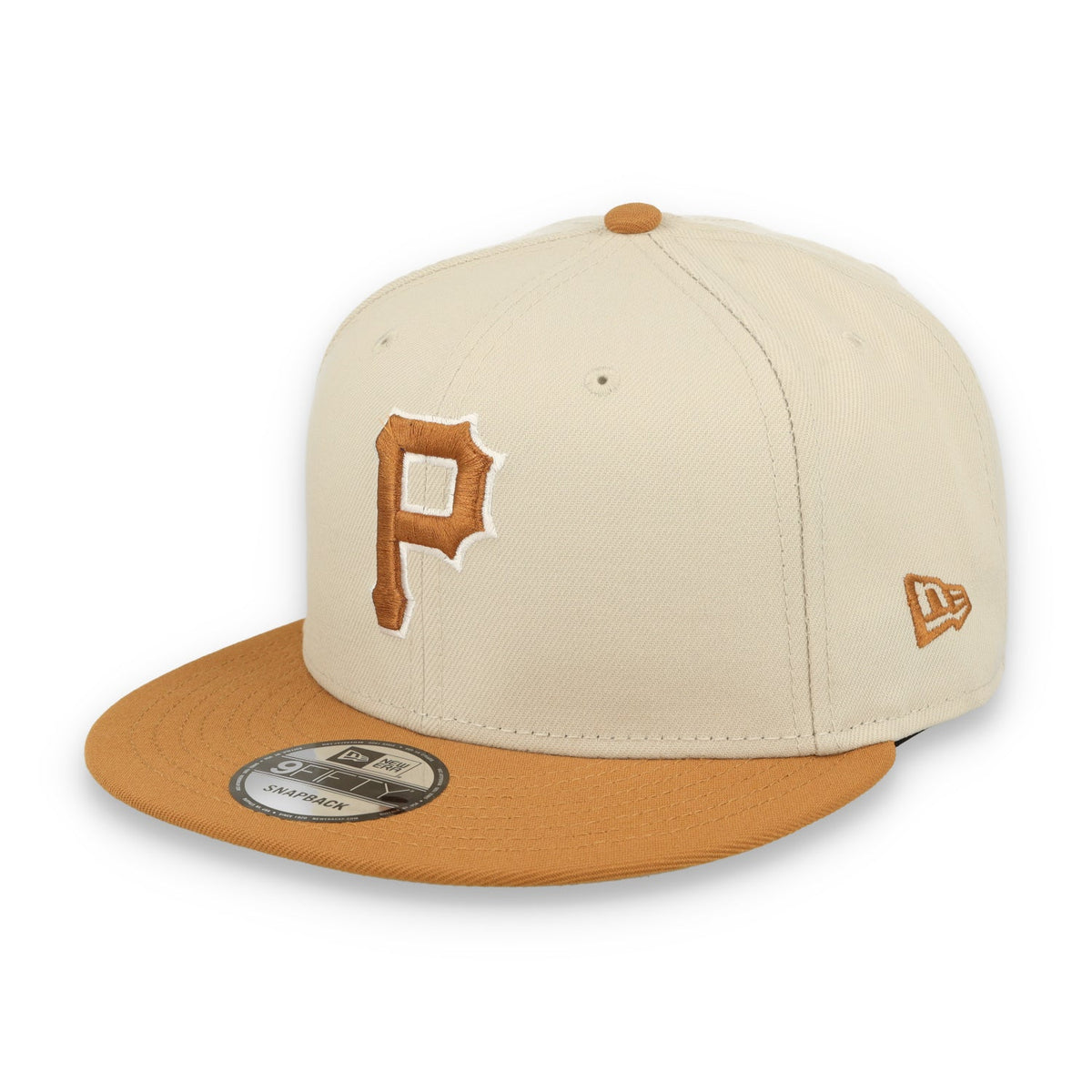 New Era Pittsburg Pirates Color Pack 9FIFTY Snapback Hat-Stone/Light Bronze product image 2, provided for visual reference