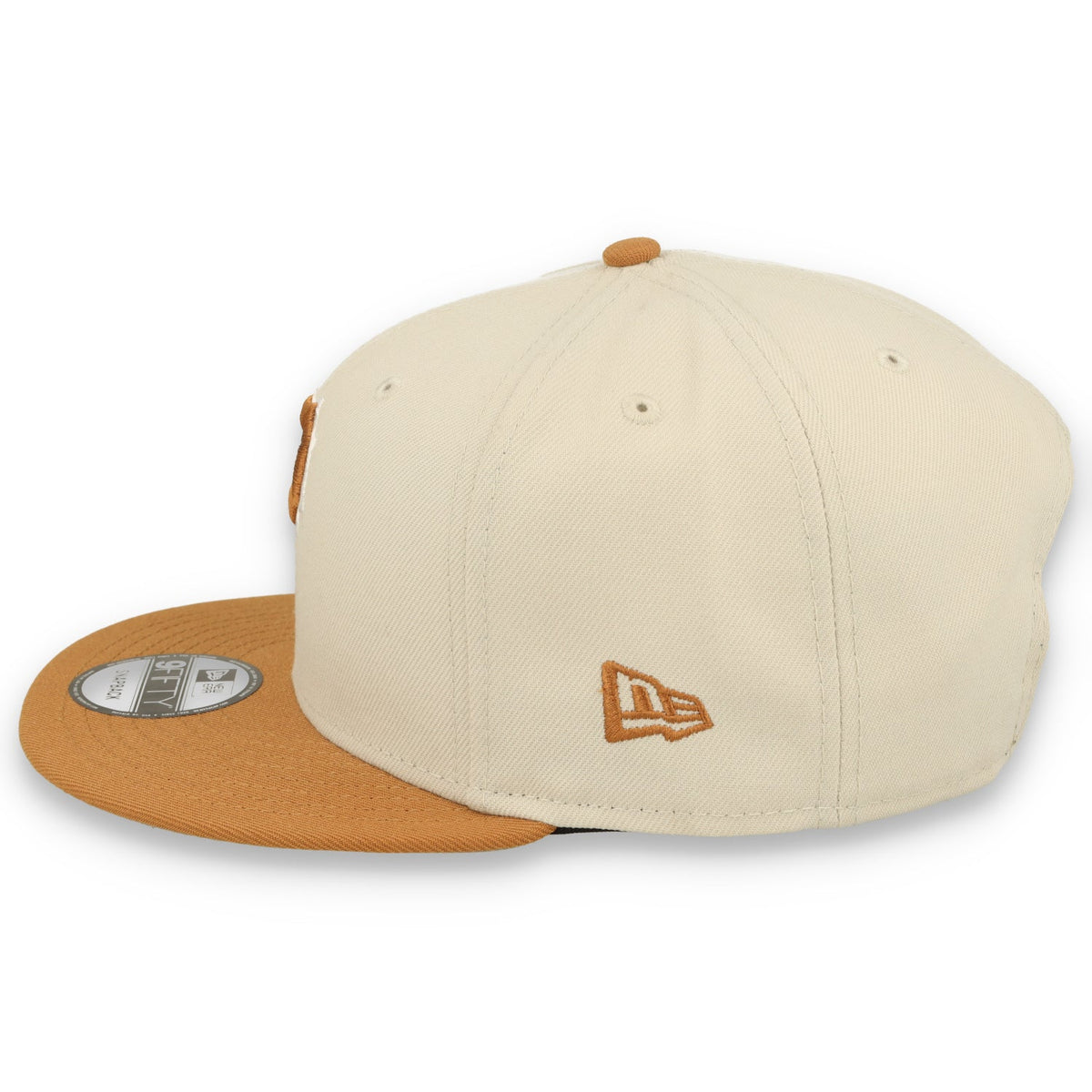 New Era Pittsburg Pirates Color Pack 9FIFTY Snapback Hat-Stone/Light Bronze product image 3, provided for visual reference