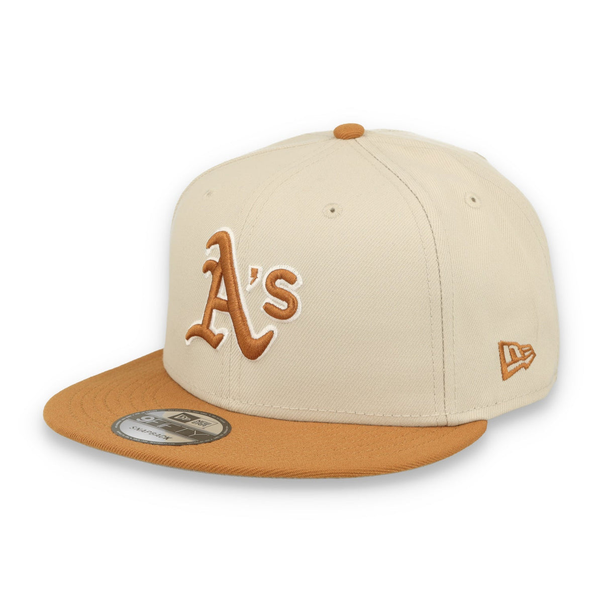 New Era Athletics Color Pack 9FIFTY Snapback Hat-Stone/Light Bronze product image 1, provided for visual reference and