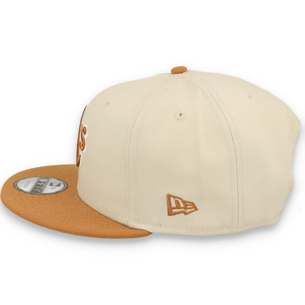 New Era Athletics Color Pack 9FIFTY Snapback Hat-Stone/Light Bronze product image 3, provided for visual reference and