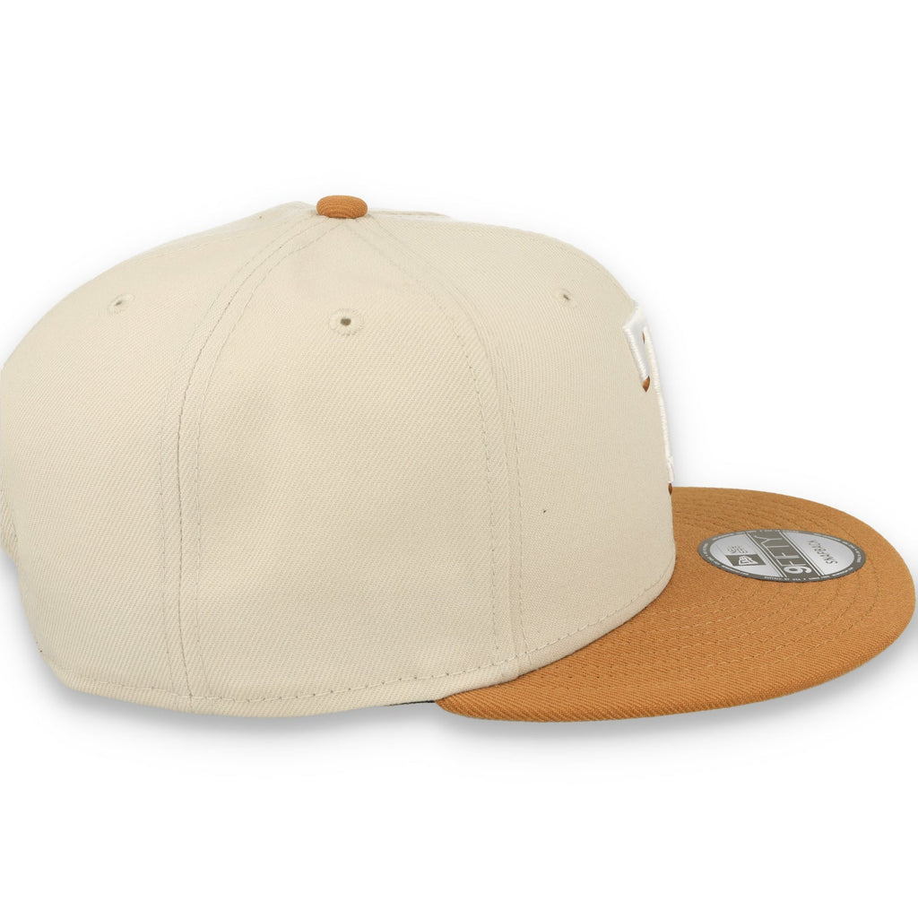 New Era Texas Rangers Color Pack 9FIFTY Snapback Hat-Stone/Light Bronze product image 5, provided for visual reference and