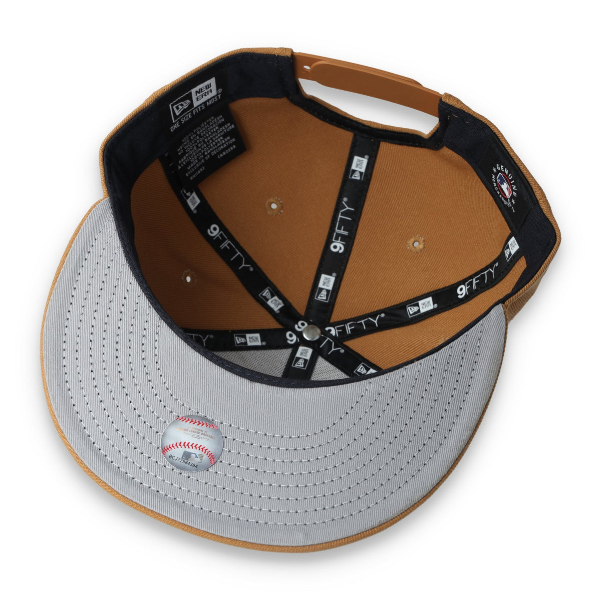 New Era Houston Astros Color Pack 9FIFTY Snapback Hat-Light Bronze product image 5, provided for visual reference and