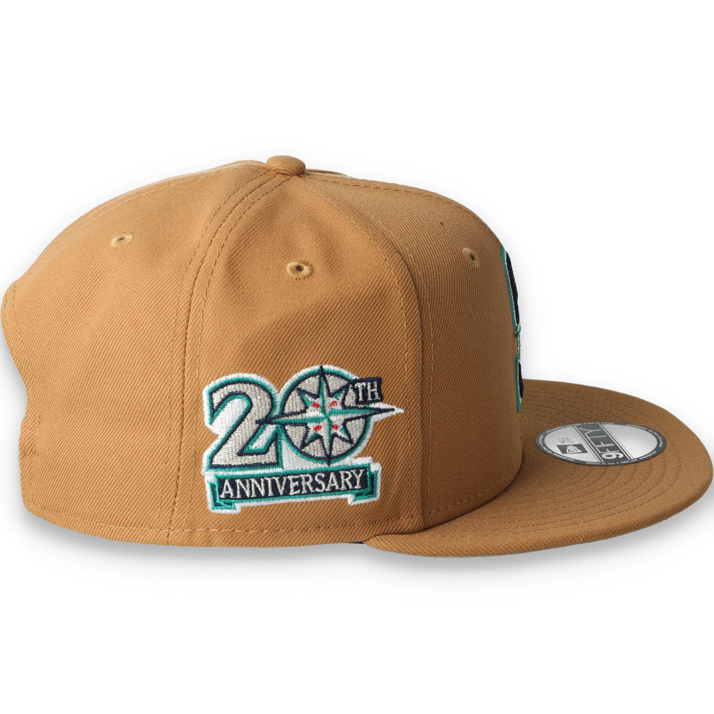 New Era Seattle Mariners Color Pack 9FIFTY Snapback Hat-Light Bronze product image 3, provided for visual reference and