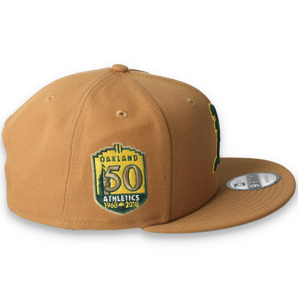 New Era Athletics Color Pack 9FIFTY Snapback Hat-Light Bronze product image 4, provided for visual reference and product