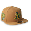 New Era Athletics Color Pack 9FIFTY Snapback Hat-Light Bronze product image 1, provided for visual reference and product