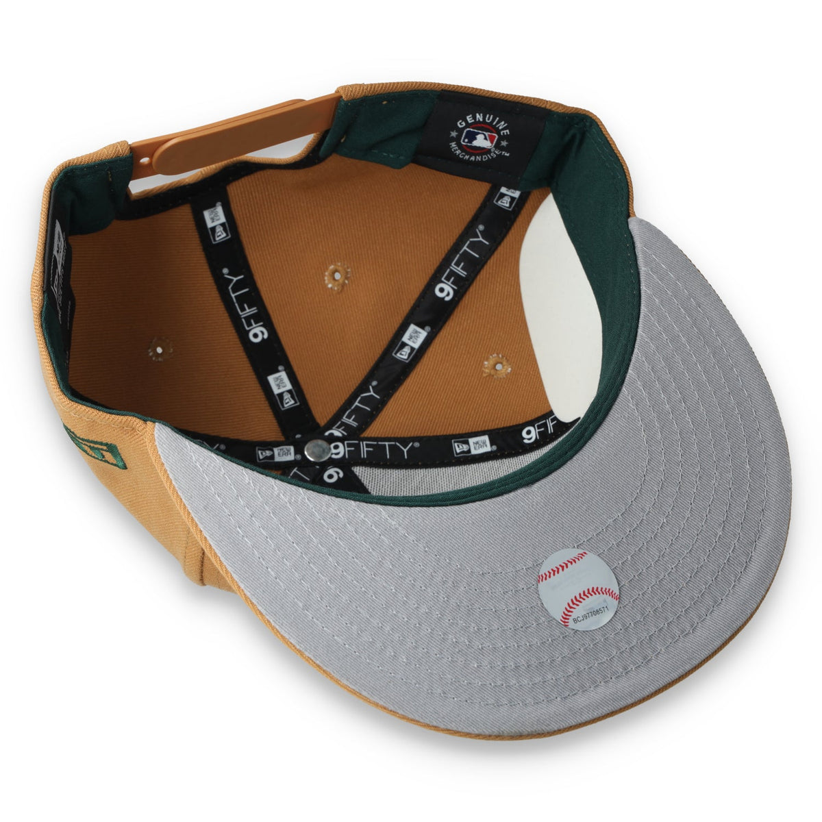 New Era Athletics Color Pack 9FIFTY Snapback Hat-Light Bronze product image 6, provided for visual reference and product