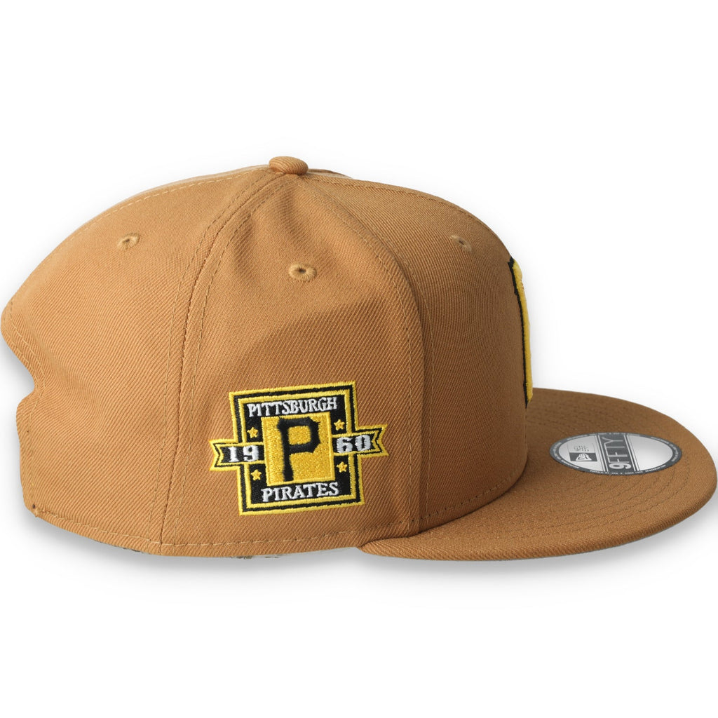 New Era Pittsburgh Pirates Color Pack 9FIFTY Snapback Hat-Light Bronze product image 4, provided for visual reference and