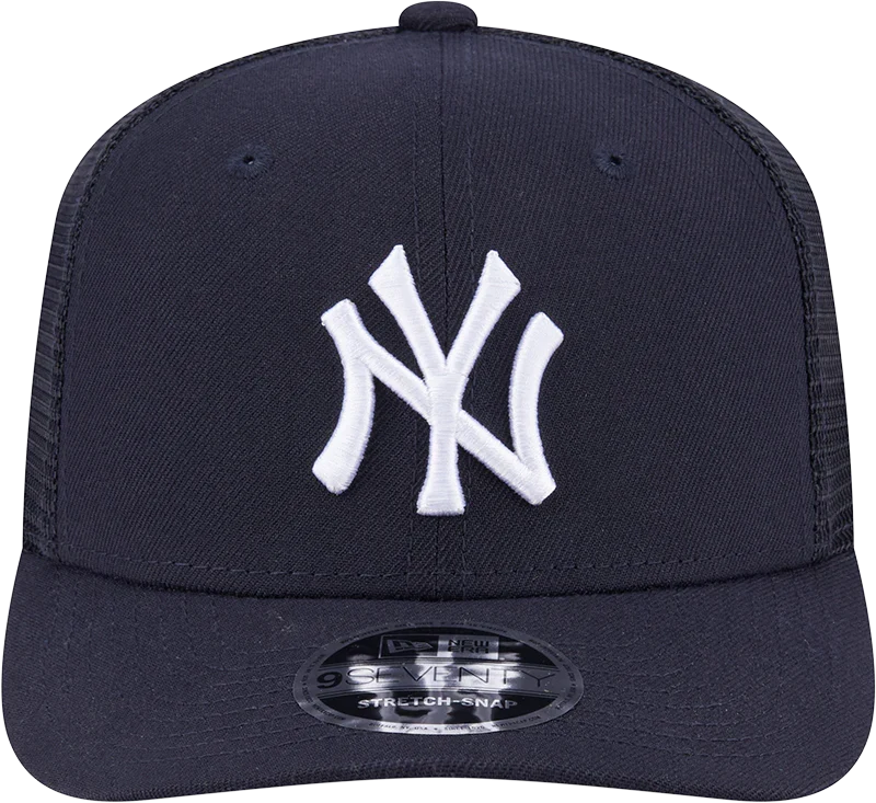 New Era New York Yankees Team 9SEVENTY Stretch-Snap Trucker Hat product image 5, provided for visual reference and product