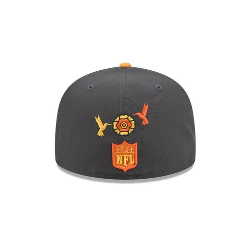 New Era Las Vegas Raiders Day Of The Dead 59FIFTY Fitted Hat product image 5, provided for visual reference and product
