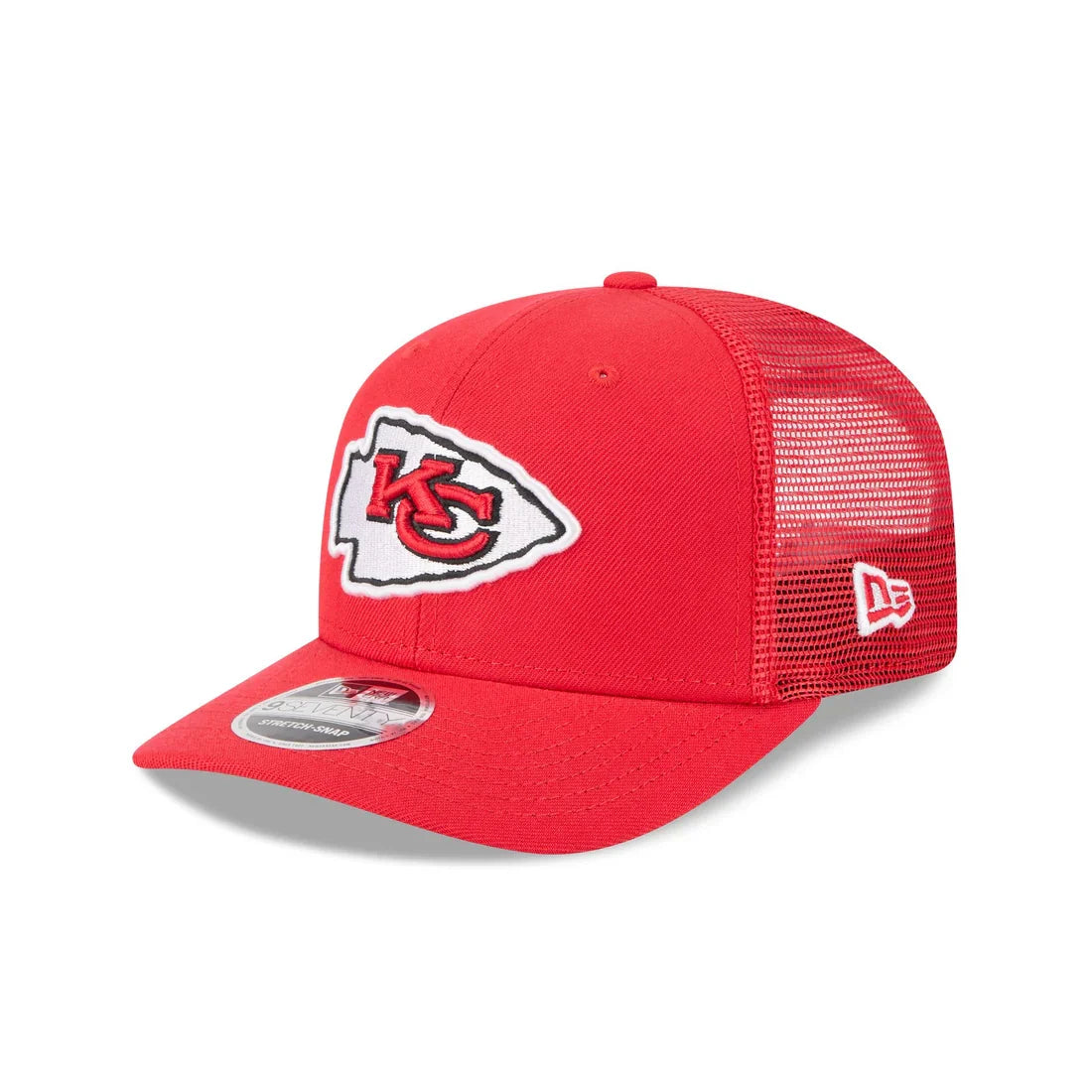 New Era Kansas City Chiefs Team 9SEVENTY Trucker Stretch-Snap product image 2, provided for visual reference and product