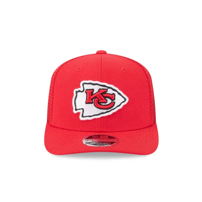 New Era Kansas City Chiefs Team 9SEVENTY Trucker Stretch-Snap product image 3, provided for visual reference and product