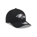 New Era Baltimore Ravens M-Crown A-FRAME 9FORTY Adjustable Hat-Black/White product image 1, provided for visual reference