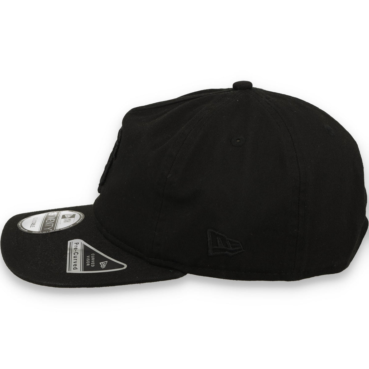 New Era San Francisco Giants 19TWENTY Pre-Curved Adjustable Snapback Hat -Black product image 4, provided for visual