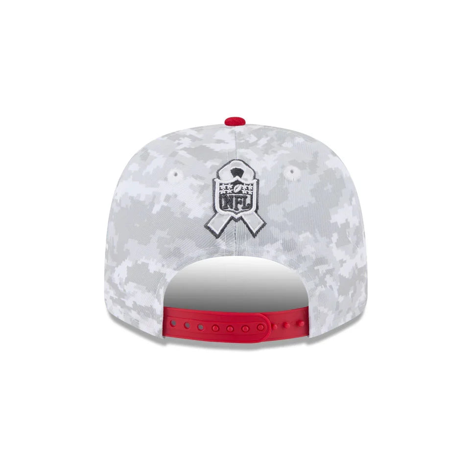New Era San Francisco 49ers Salute to Service 9SEVENTY Snapback Hat 2025 product image 6, provided for visual reference and