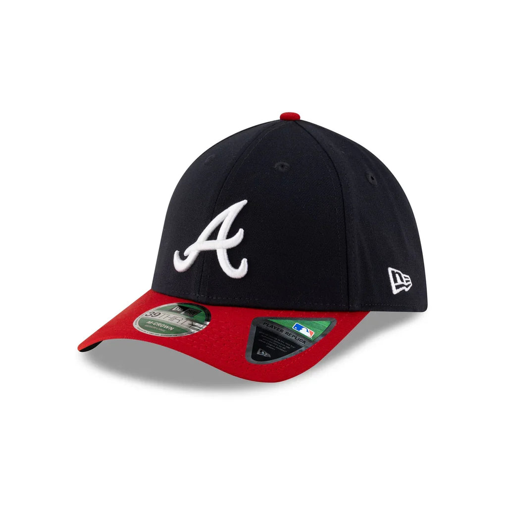 New Era Atlanta Braves Player Replica 39THIRTY M-Crown Stretch Fit Hat product image 2, provided for visual reference and