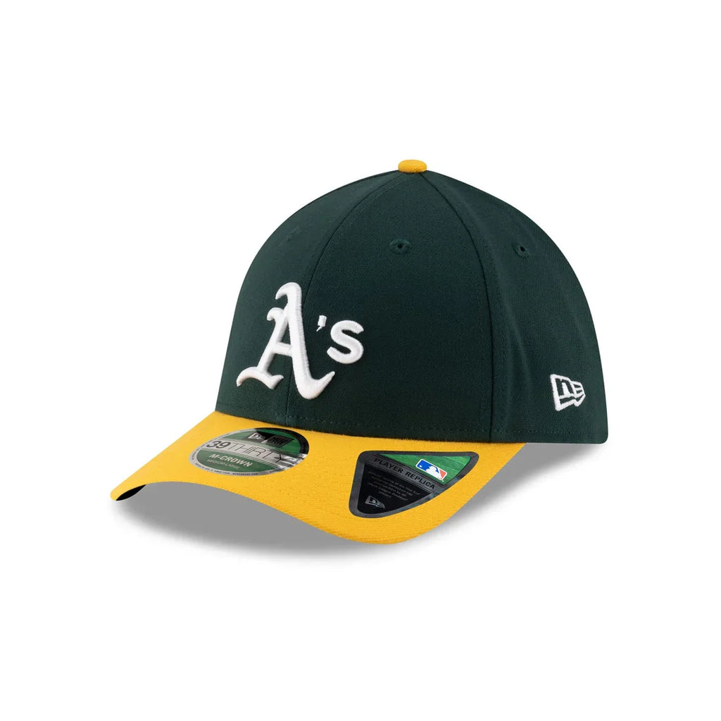 New Era Athletics Player Replica 39THIRTY M-Crown Stretch Fit Hat product image 2, provided for visual reference and product