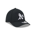 New Era Athletics 39THIRTY M-Crown A-Frame Stretch Fit Hat-Black/White product image 1, provided for visual reference and
