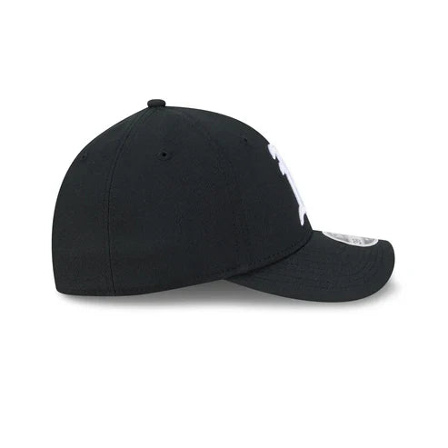 New Era Athletics 39THIRTY M-Crown A-Frame Stretch Fit Hat-Black/White product image 5, provided for visual reference and
