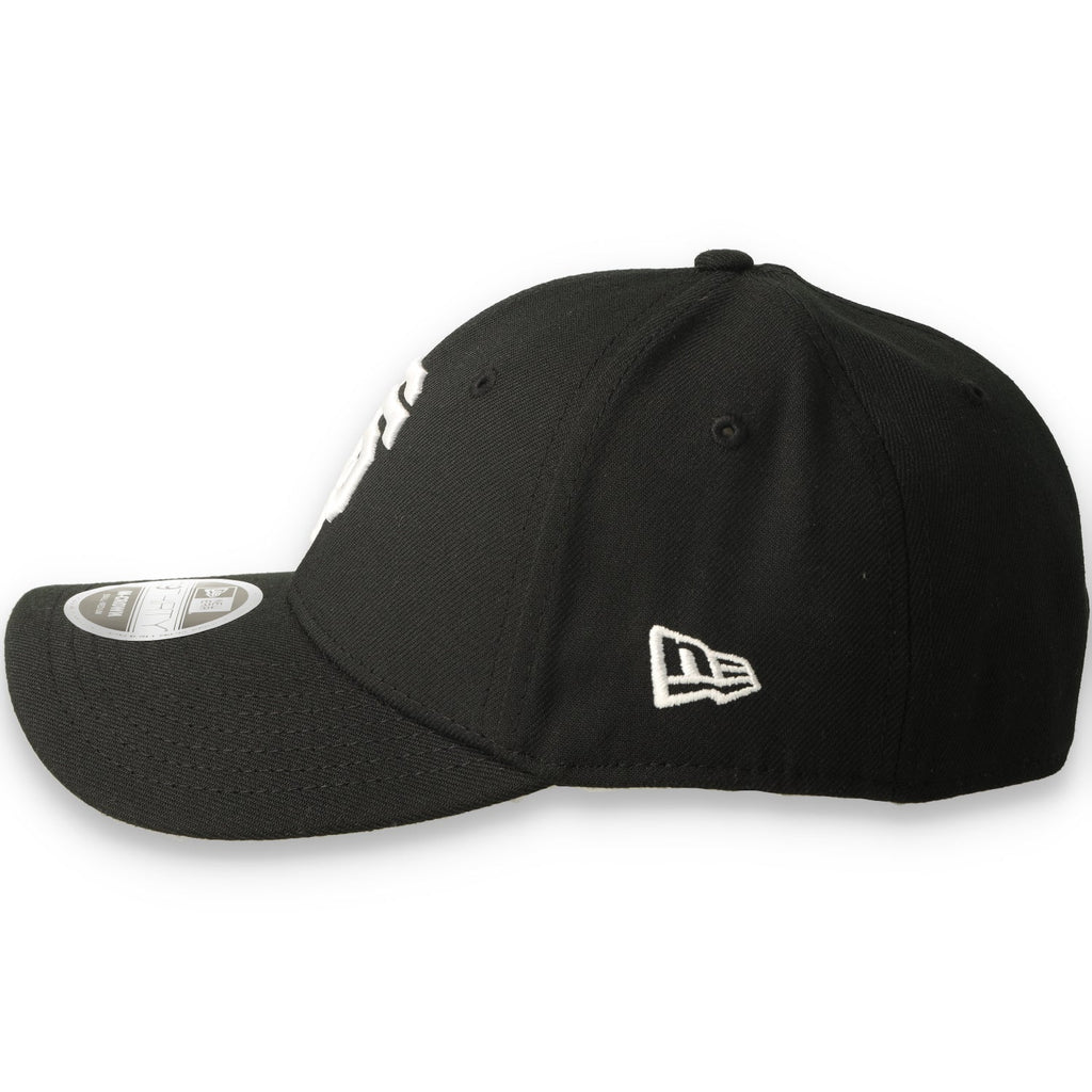 New Era San Francisco Giants 39THIRTY M-Crown A-Frame Stretch Fit Hat-Black/White product image 3, provided for visual