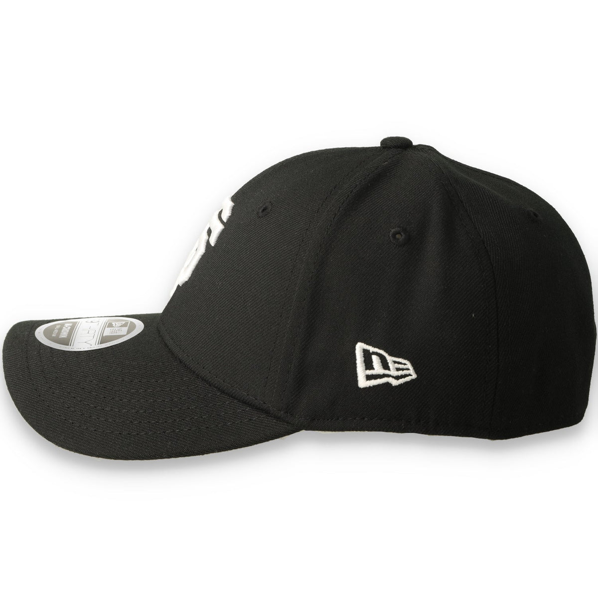 New Era San Francisco Giants 39THIRTY M-Crown A-Frame Stretch Fit Hat-Black/White product image 3, provided for visual