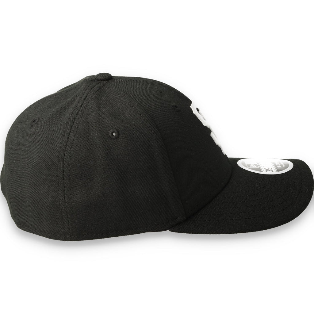 New Era San Francisco Giants 39THIRTY M-Crown A-Frame Stretch Fit Hat-Black/White product image 5, provided for visual