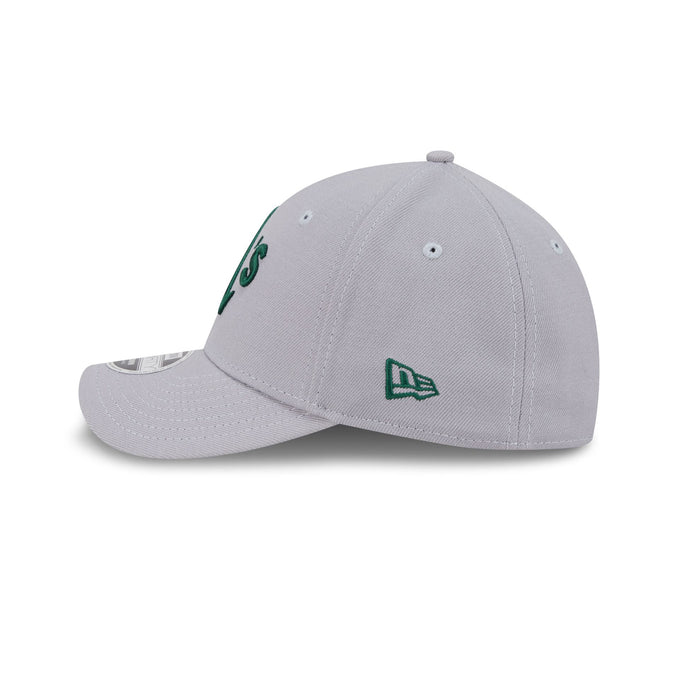 New Era Athletics 39THIRTY M-Crown Stretch Fit Hat-Gray product image 4, provided for visual reference and product detail