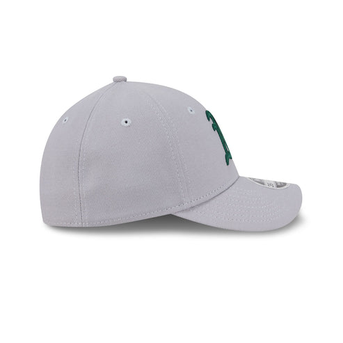 New Era Athletics 39THIRTY M-Crown Stretch Fit Hat-Gray product image 5, provided for visual reference and product detail