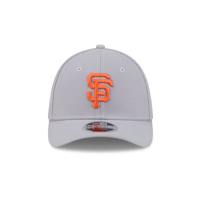 New Era San Francisco Giants 39THIRTY M-Crown Stretch Fit Hat-Gray product image 3, provided for visual reference and