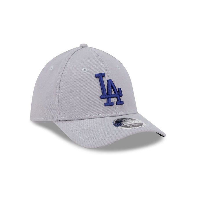 New Era Los Angeles Dodgers 39THIRTY M-Crown Stretch Fit Hat-Gray product image 1, provided for visual reference and product
