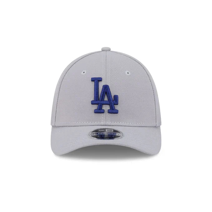 New Era Los Angeles Dodgers 39THIRTY M-Crown Stretch Fit Hat-Gray product image 3, provided for visual reference and product