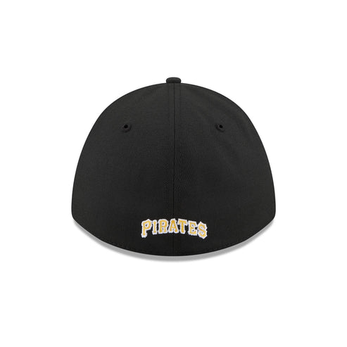 New Era Pittsburgh Pirates Poly 39THIRTY M-Crown A-Frame Stretch Fit Hat product image 6, provided for visual reference and