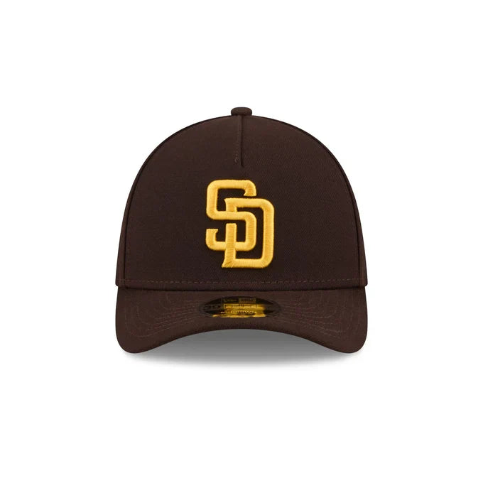 New Era San Diego Padres Poly 39THIRTY M-Crown A-Frame Stretch Fit Hat product image 3, provided for visual reference and