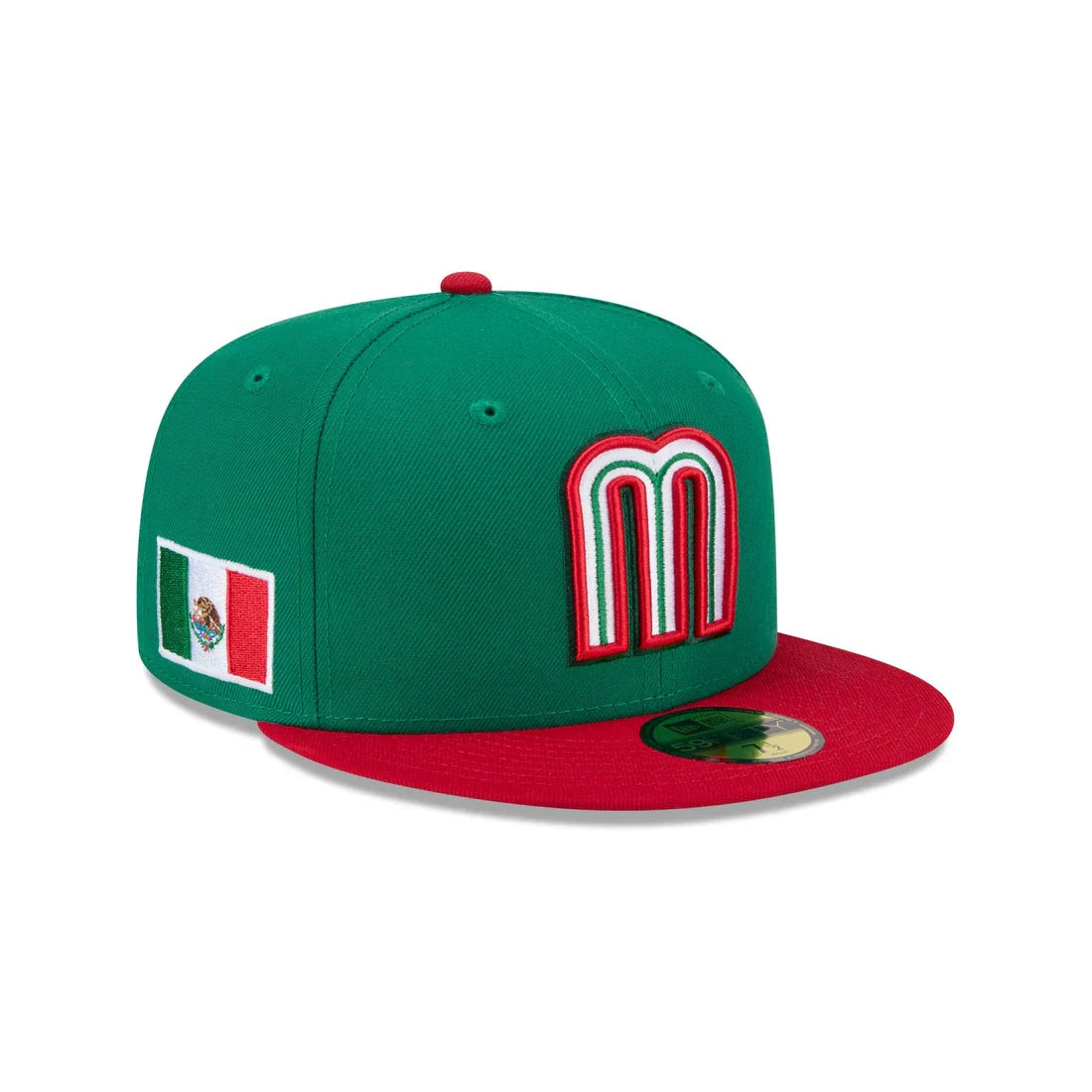 New Era Youth Mexico 2026 World Baseball Classic 59FIFTY Fitted Hat product image 1, provided for visual reference and