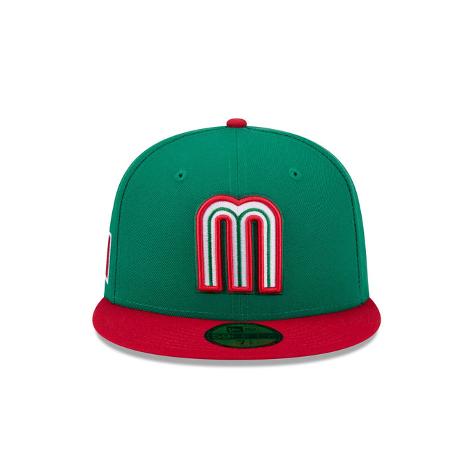 New Era Youth Mexico 2026 World Baseball Classic 59FIFTY Fitted Hat product image 2, provided for visual reference and