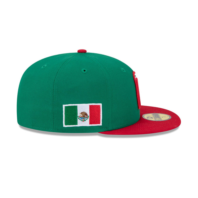 New Era Mexico 2026 World Baseball Classic 59FIFTY Fitted Hat product image 4, provided for visual reference and product