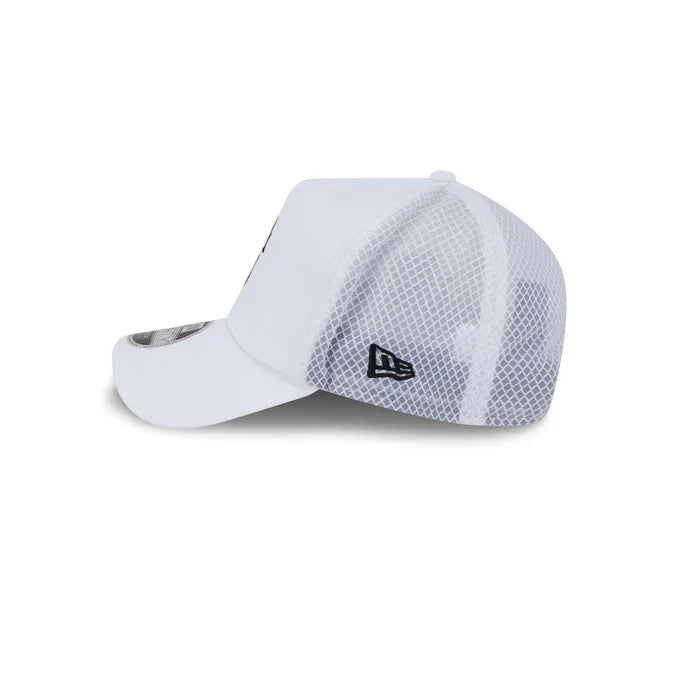 New Era San Francisco Giants 2026 Batting Practice White 9FORTY APEX Trucker Snapback Hat product image 4, provided for