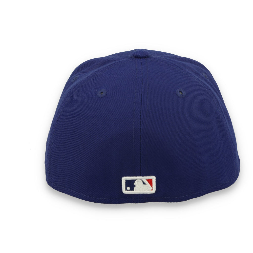 New Era Los Angeles Dodgers Team Color Scripted 59FIFTY Fitted Hat product image 6, provided for visual reference and