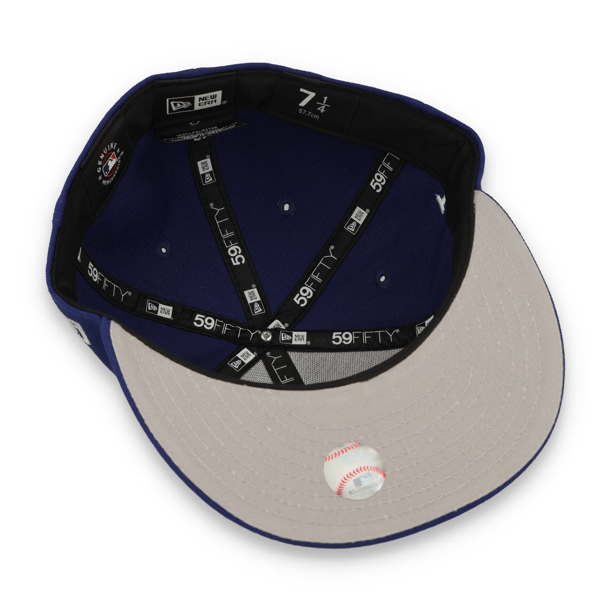 New Era Los Angeles Dodgers Team Color Scripted 59FIFTY Fitted Hat product image 7, provided for visual reference and