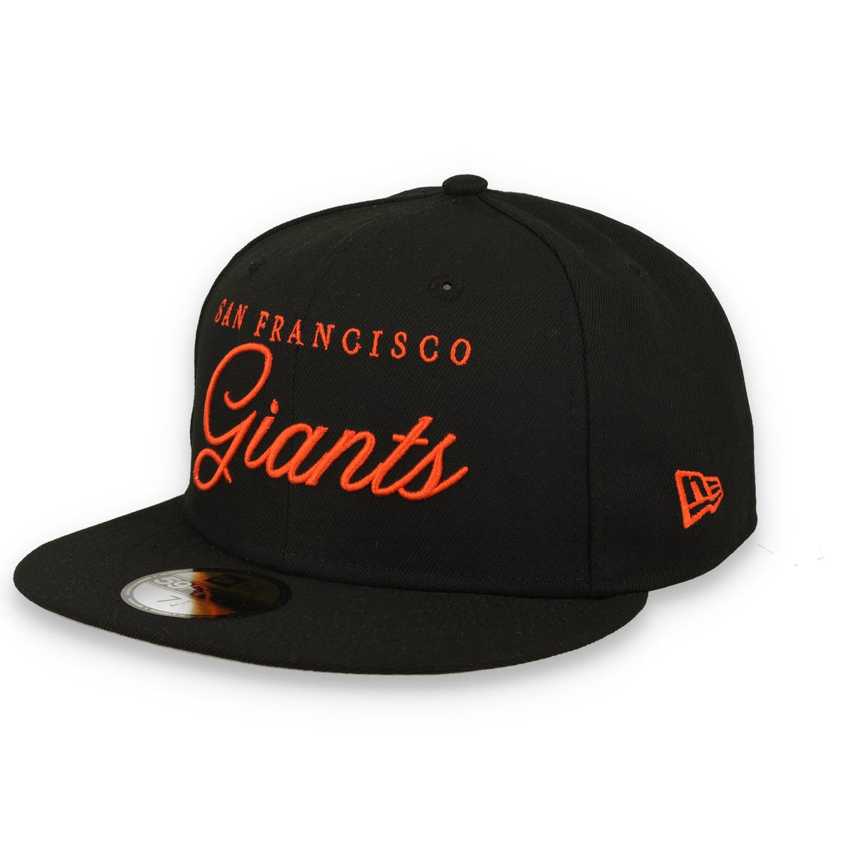 New Era San Francisco Giants Team Color Scripted 59FIFTY Fitted Hat product image 2, provided for visual reference and
