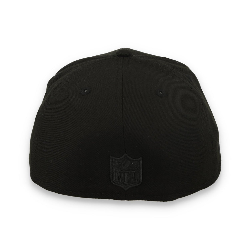 New Era San Francisco 49ers Scripted 59FIFTY Fitted Hat-Black product image 6, provided for visual reference and product