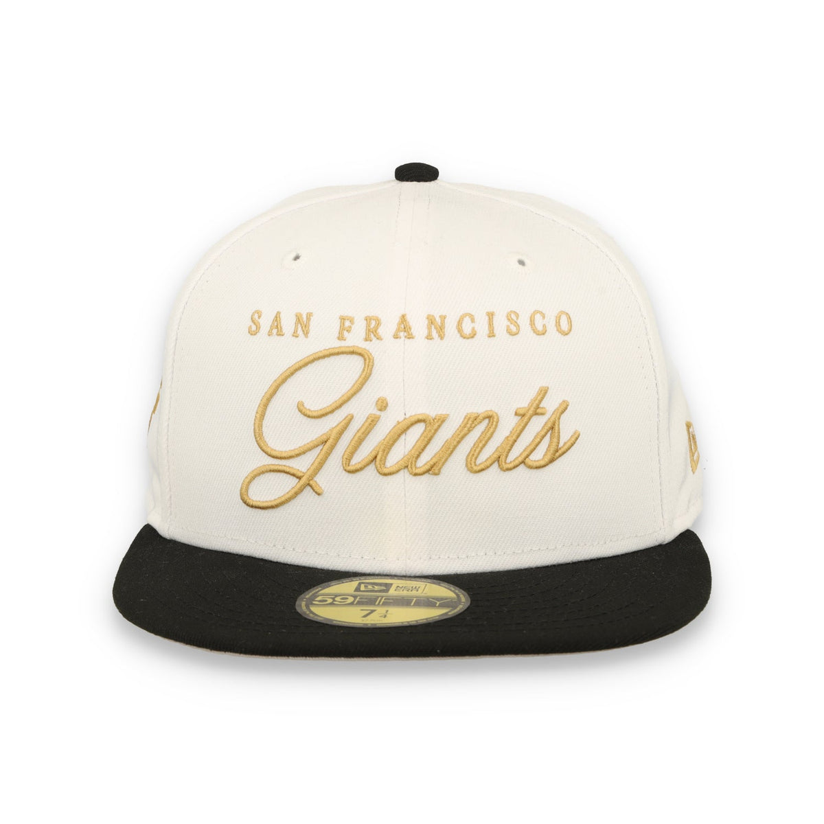 New Era San Francisco Giants Gold Scripted 59FIFTY Fitted Hat product image 3, provided for visual reference and product